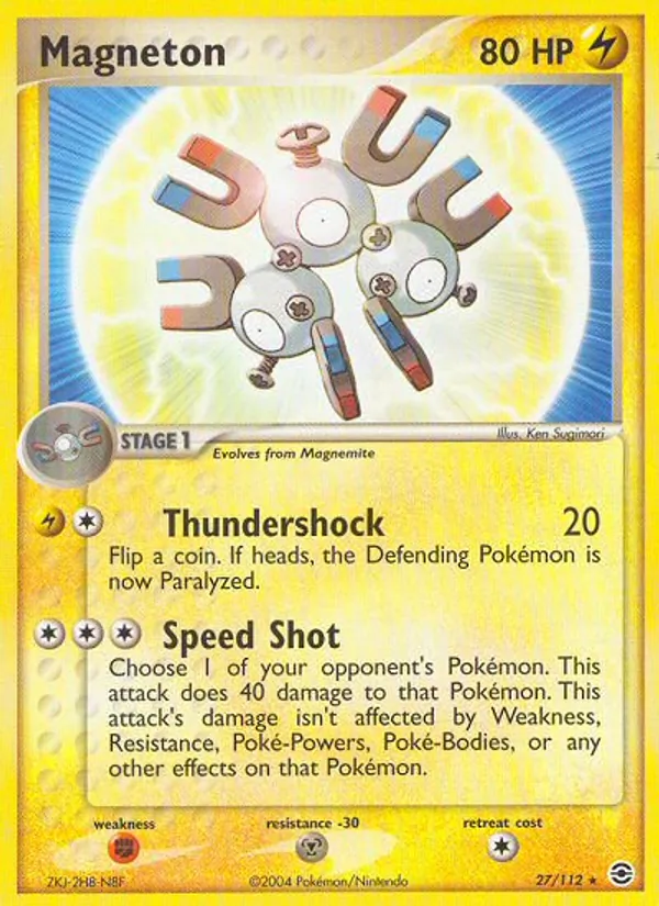 Magneton FireRed & LeafGreen 27/112