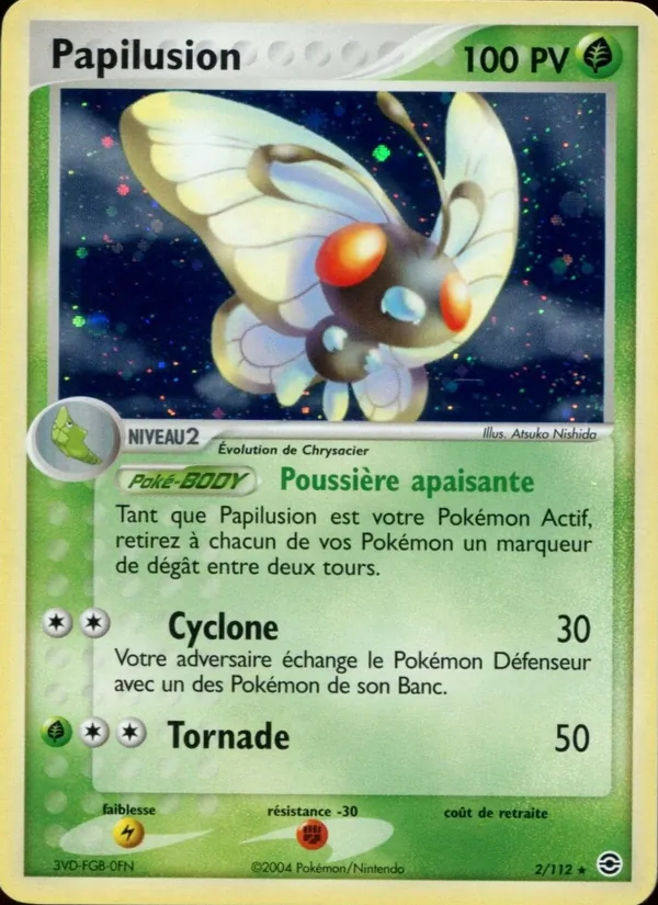 Papilusion EX Rouge Feu & Vert Feuille 2/112
