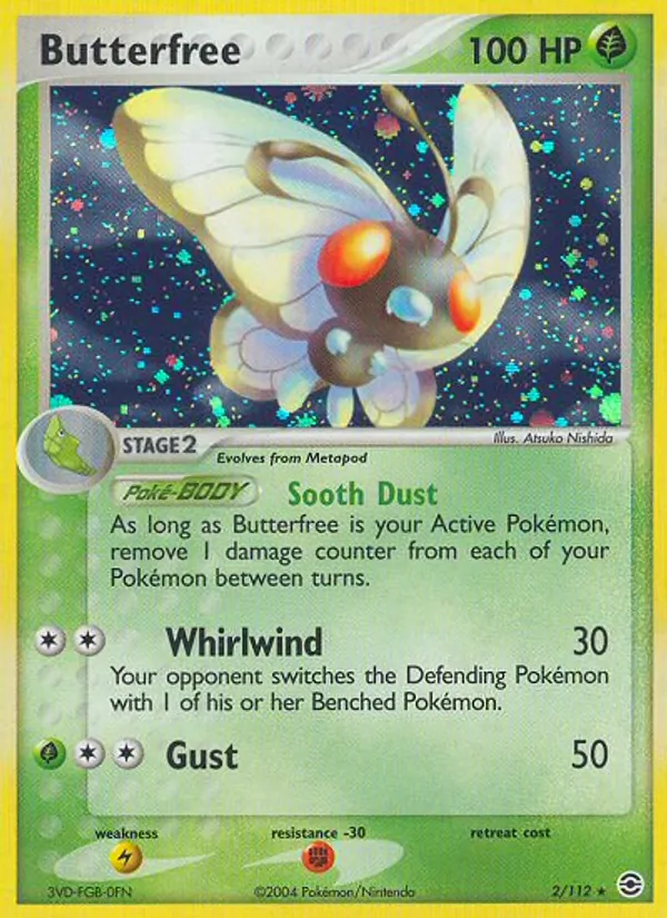 Butterfree FireRed & LeafGreen 2/112