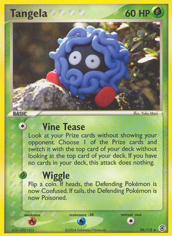 Tangela FireRed & LeafGreen 30/112