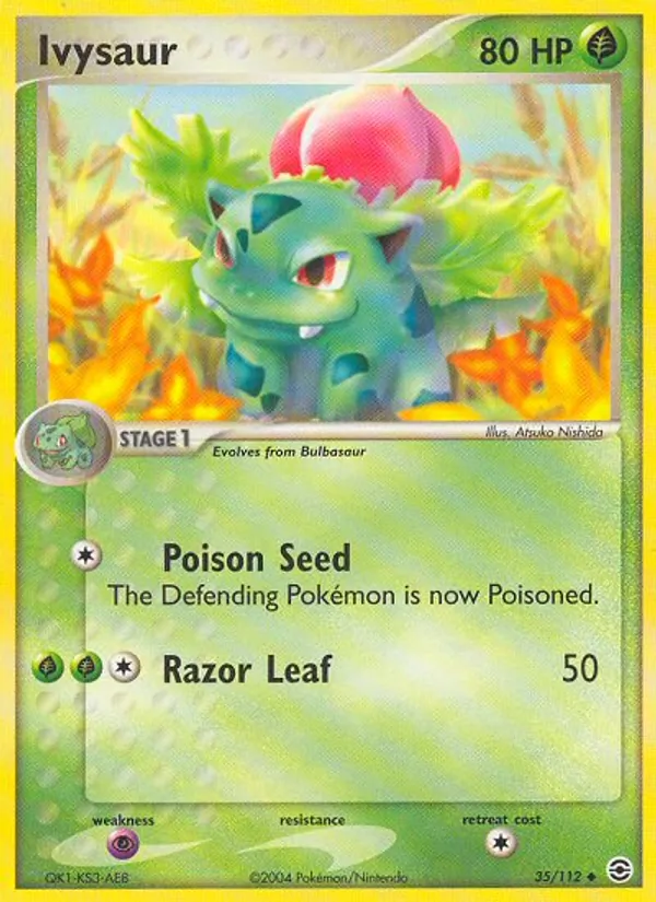 Ivysaur FireRed & LeafGreen 35/112