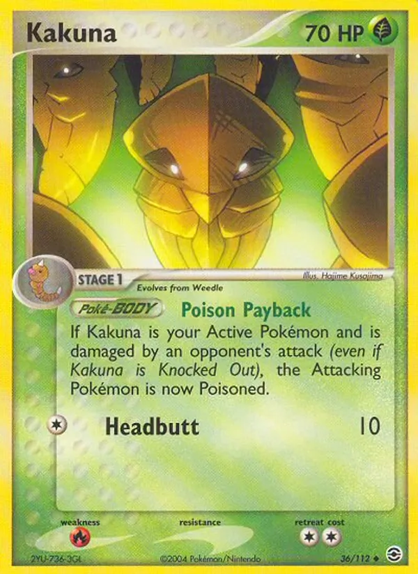 Kakuna FireRed & LeafGreen 36/112