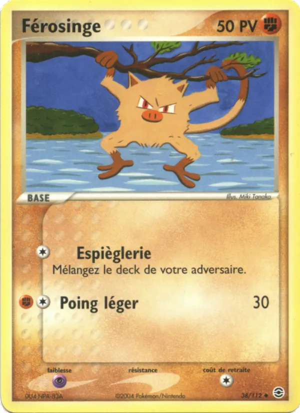 Férosinge EX Rouge Feu & Vert Feuille 38/112