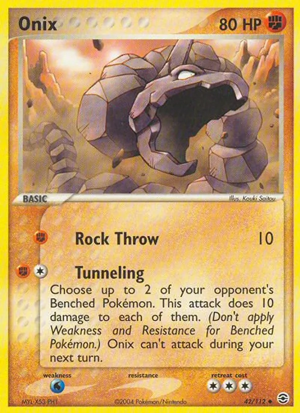 Onix FireRed & LeafGreen 42/112