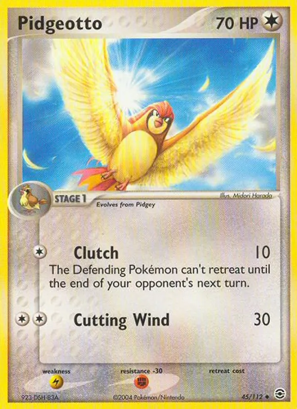 Pidgeotto FireRed & LeafGreen 45/112