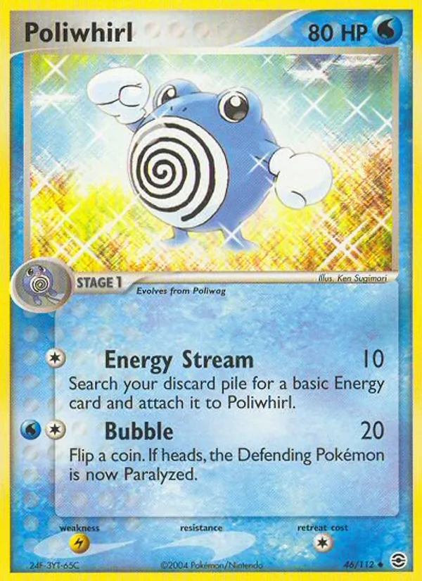 Poliwhirl FireRed & LeafGreen 46/112