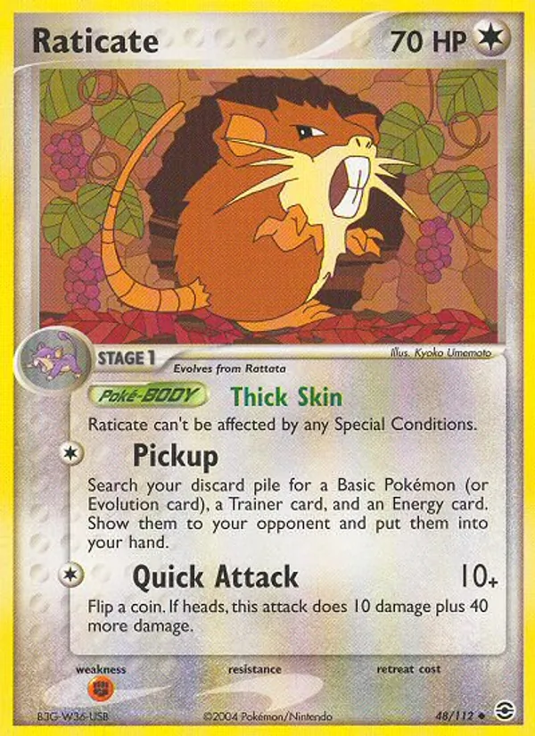 Raticate FireRed & LeafGreen 48/112