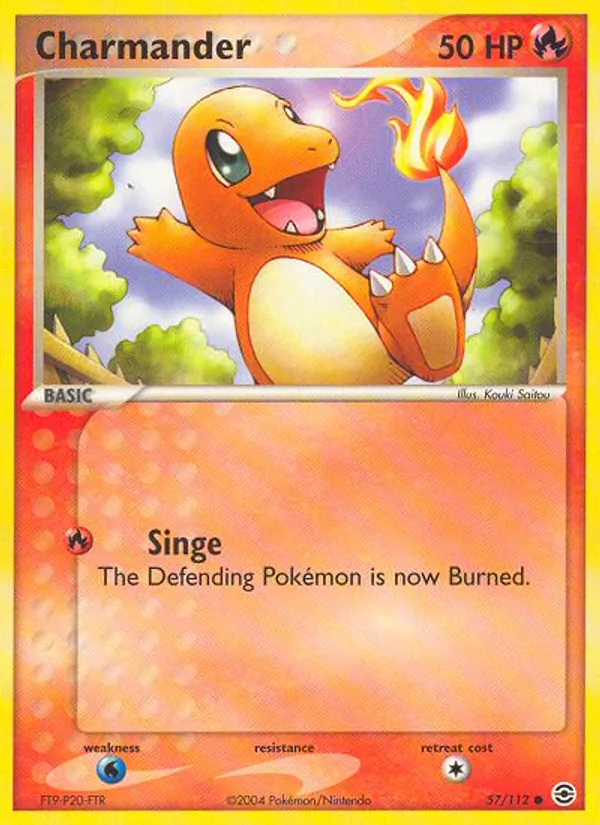 Charmander FireRed & LeafGreen 57/112