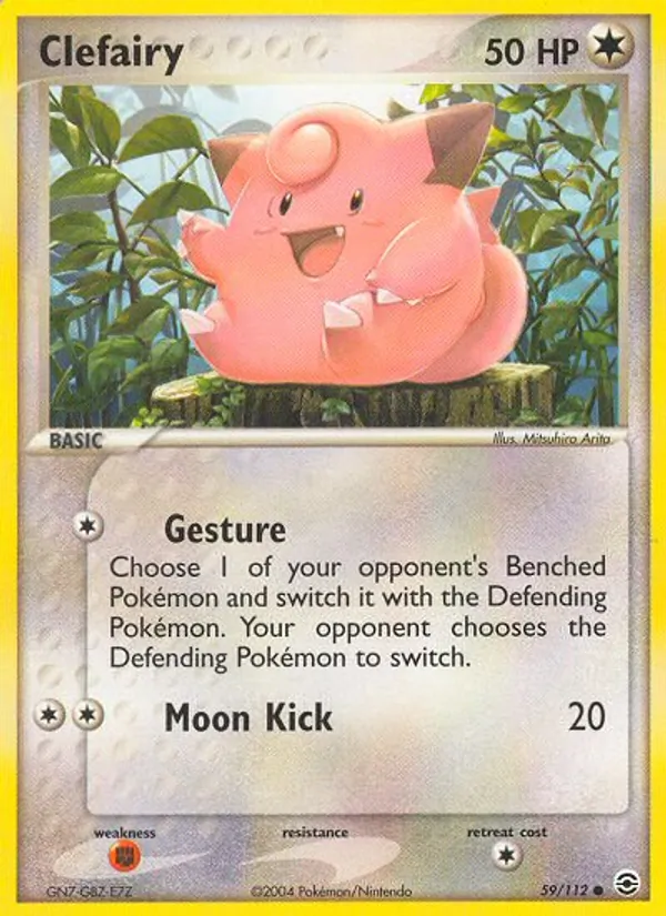 Clefairy FireRed & LeafGreen 59/112