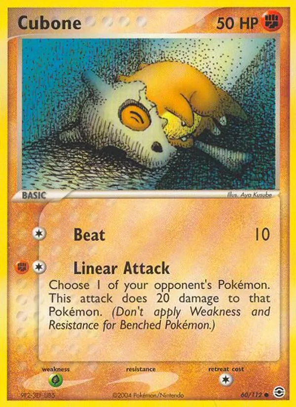 Cubone FireRed & LeafGreen 60/112