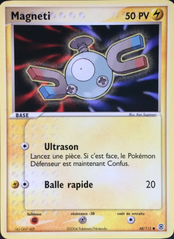 Magnéti EX Rouge Feu & Vert Feuille 68/112