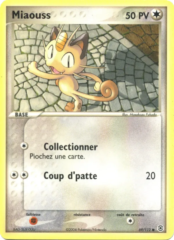 Miaouss EX Rouge Feu & Vert Feuille 69/112