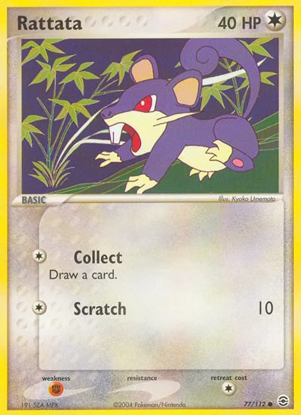 Rattata FireRed & LeafGreen 77/112