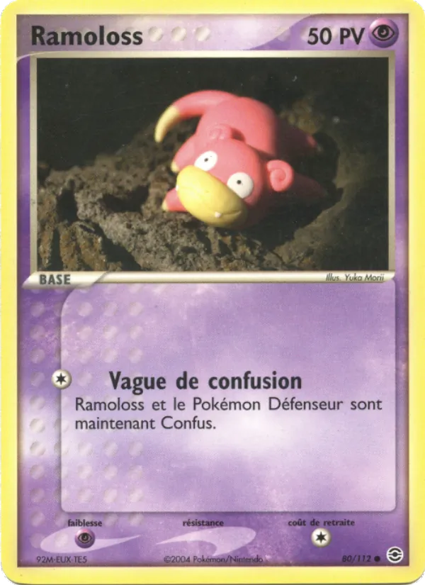 Ramoloss EX Rouge Feu & Vert Feuille 80/112