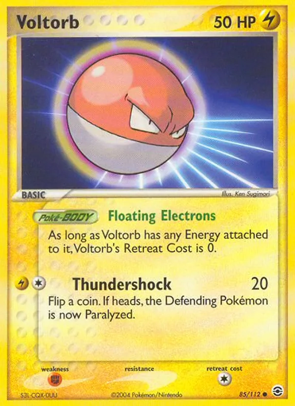 Voltorb FireRed & LeafGreen 85/112