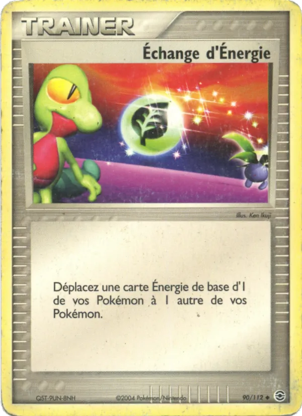 Échange d'Énergie EX Rouge Feu & Vert Feuille 90/112