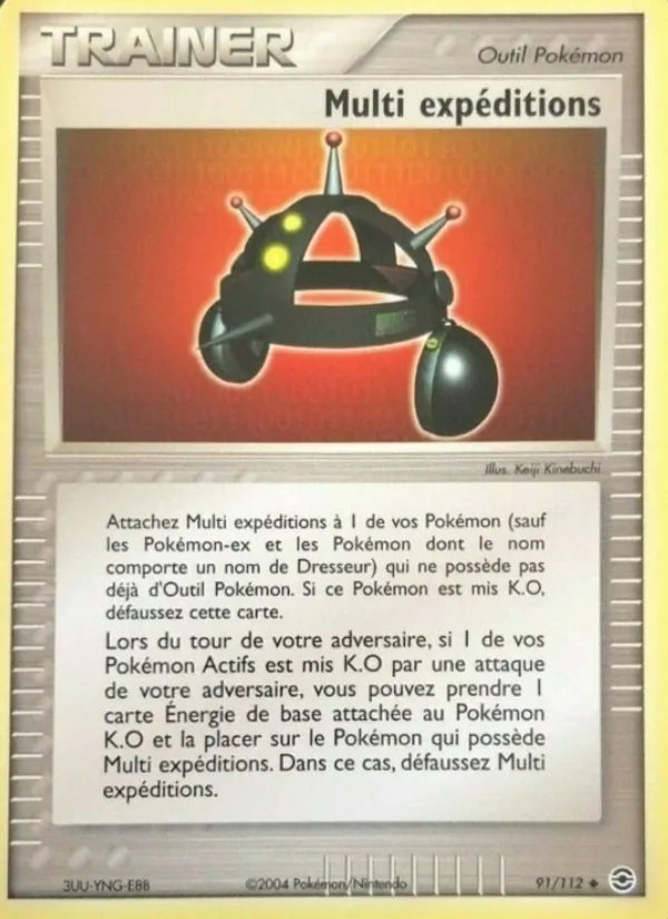 Multi expédition EX Rouge Feu & Vert Feuille 91/112
