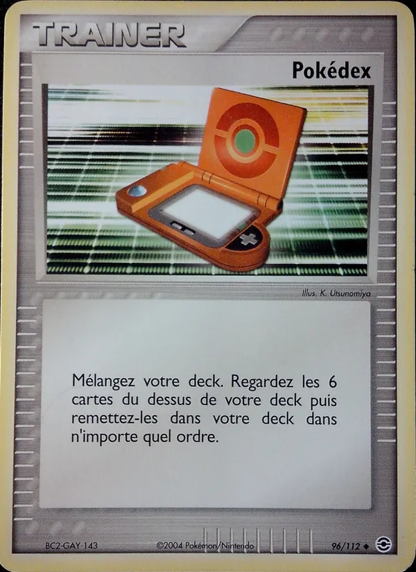 Pokédex EX Rouge Feu & Vert Feuille 96/112