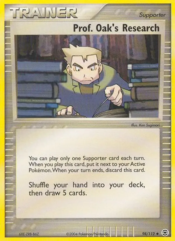Prof. Oak's Research FireRed & LeafGreen 98/112