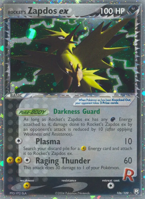 Rocket's Zapdos ex Team Rocket Returns 106/109