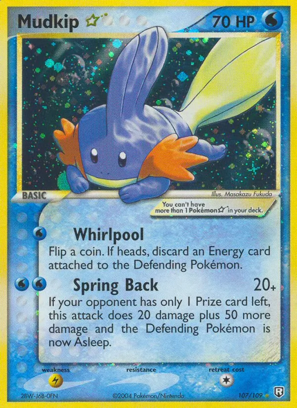 Mudkip ☆ Team Rocket Returns 107/109