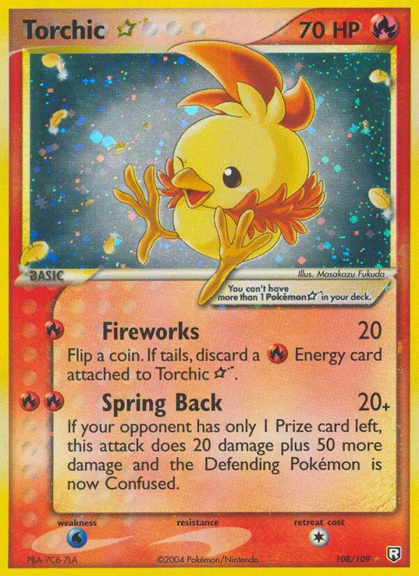 Torchic ☆ Team Rocket Returns 108/109