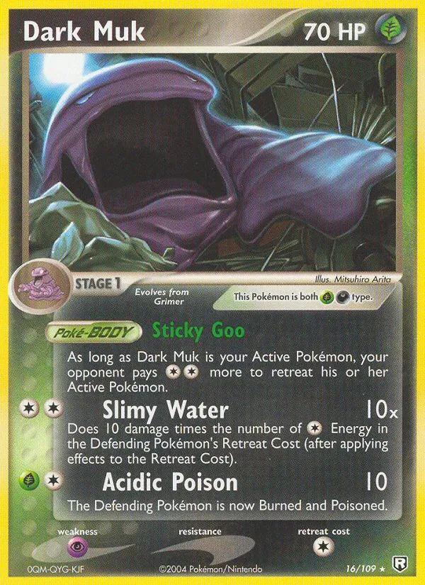 Dark Muk Team Rocket Returns 16/109