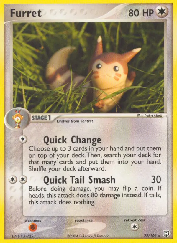Furret EX O Retorno da Equipe Rocket 22/109