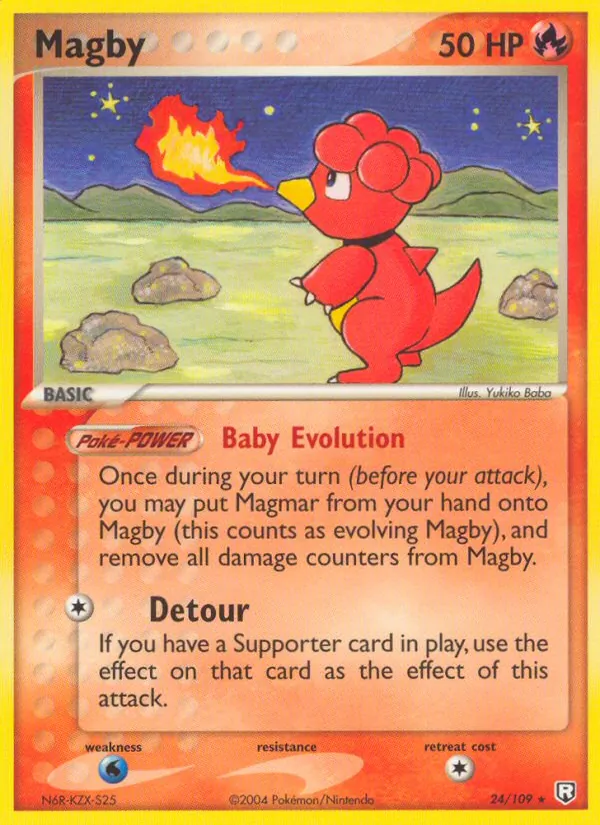 Magby Team Rocket Returns 24/109