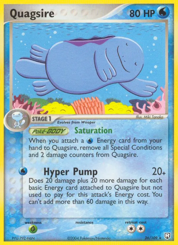 Quagsire Team Rocket Returns 26/109