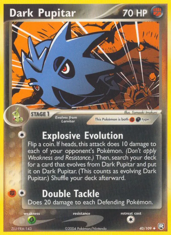 Dark Pupitar Team Rocket Returns 40/109