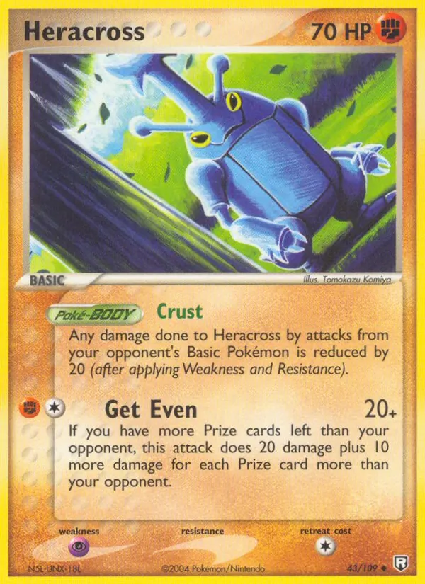 Heracross EX O Retorno da Equipe Rocket 43/109