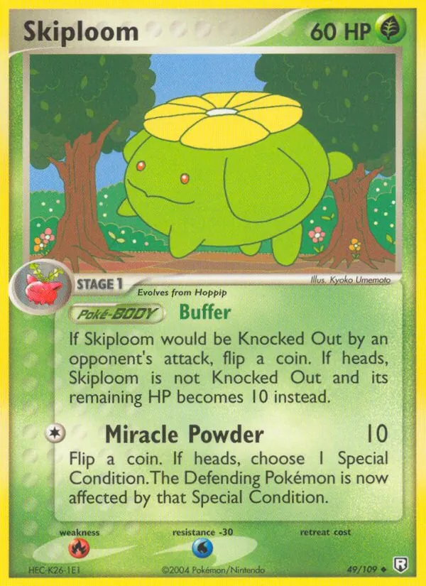 Skiploom Team Rocket Returns 49/109