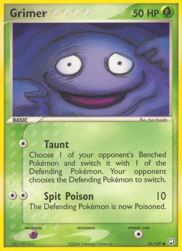 Grimer Team Rocket Returns 56/109