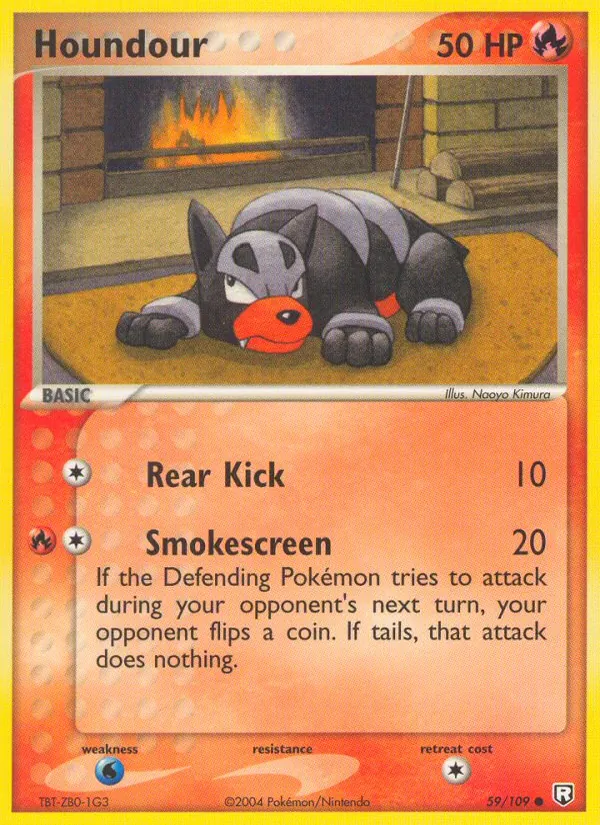 Houndour Team Rocket Returns 59/109