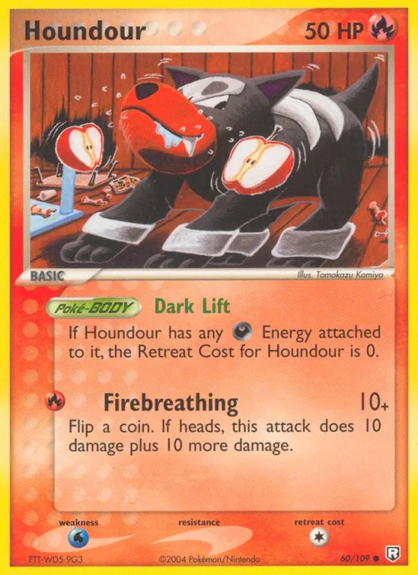 Houndour EX O Retorno da Equipe Rocket 60/109