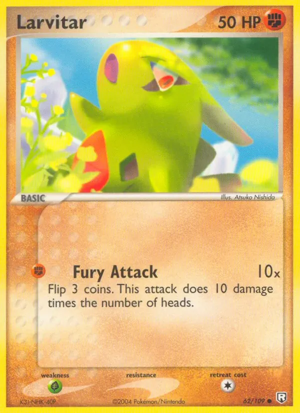 Larvitar Team Rocket Returns 62/109