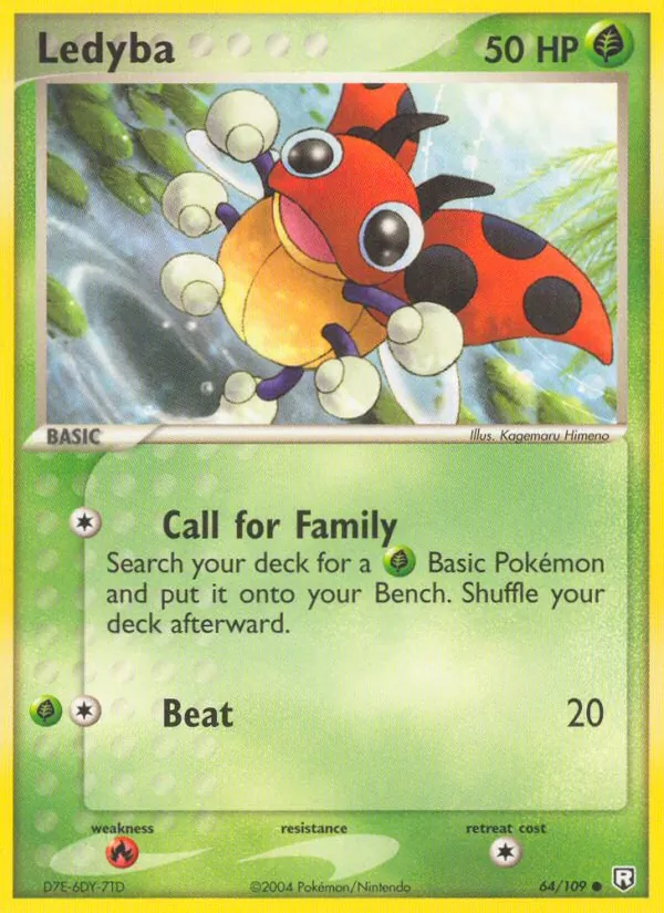 Ledyba Team Rocket Returns 64/109