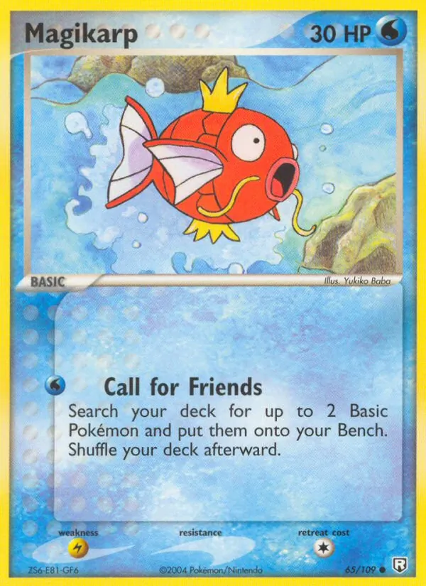 Magikarp Team Rocket Returns 65/109