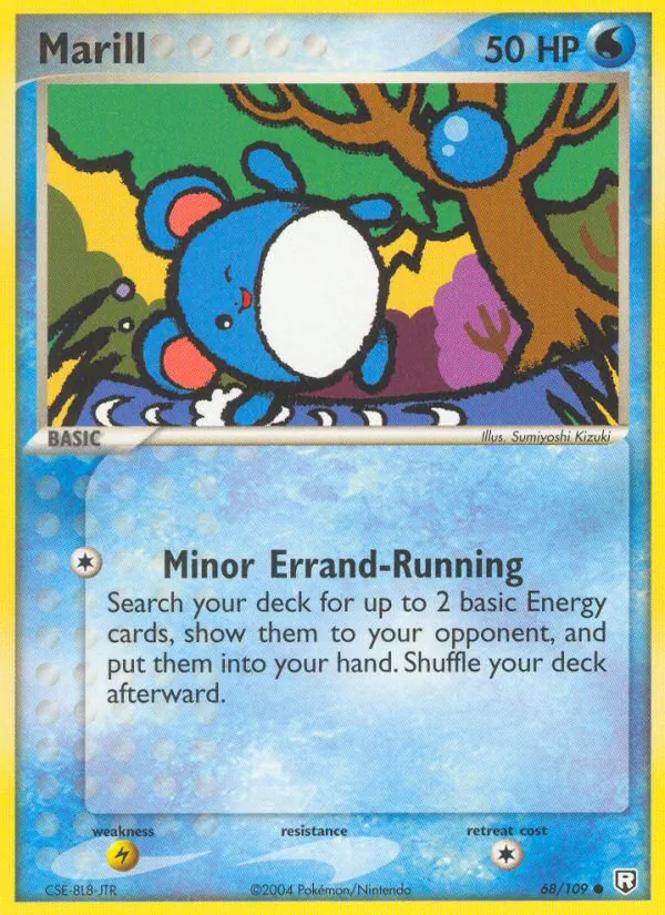 Marill EX O Retorno da Equipe Rocket 68/109