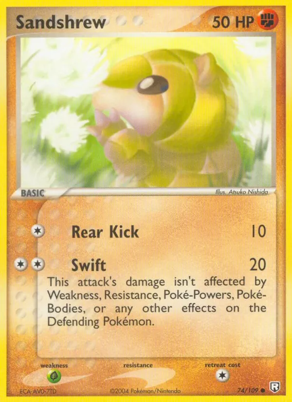 Sandshrew Team Rocket Returns 74/109