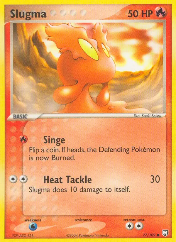Slugma EX O Retorno da Equipe Rocket 77/109