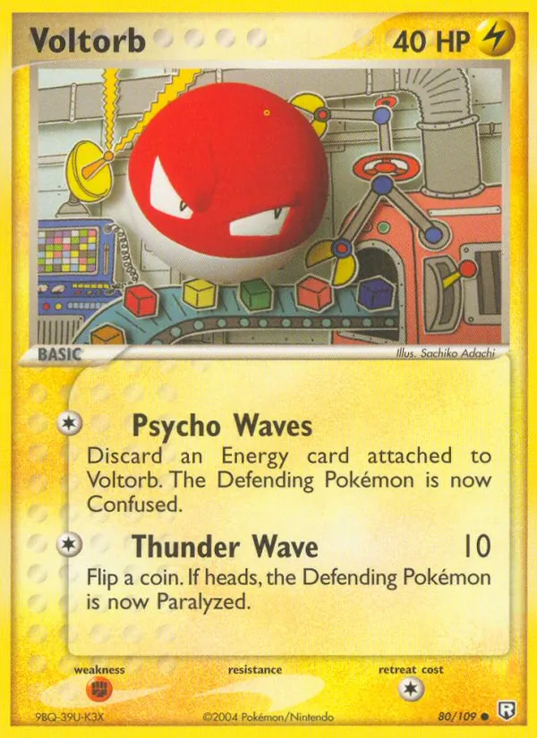 Voltorb Team Rocket Returns 80/109