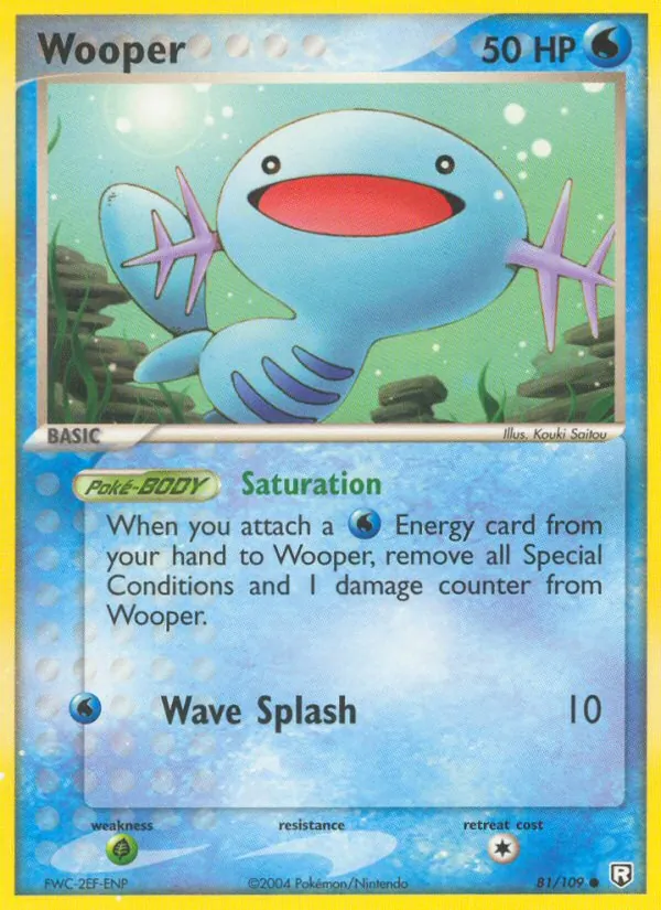 Wooper Team Rocket Returns 81/109
