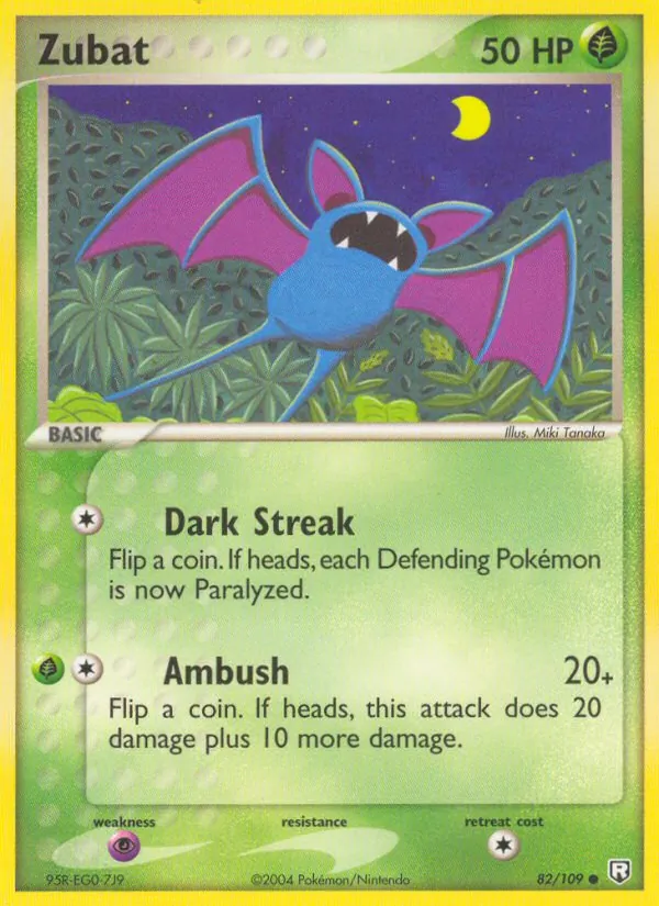 Zubat Team Rocket Returns 82/109