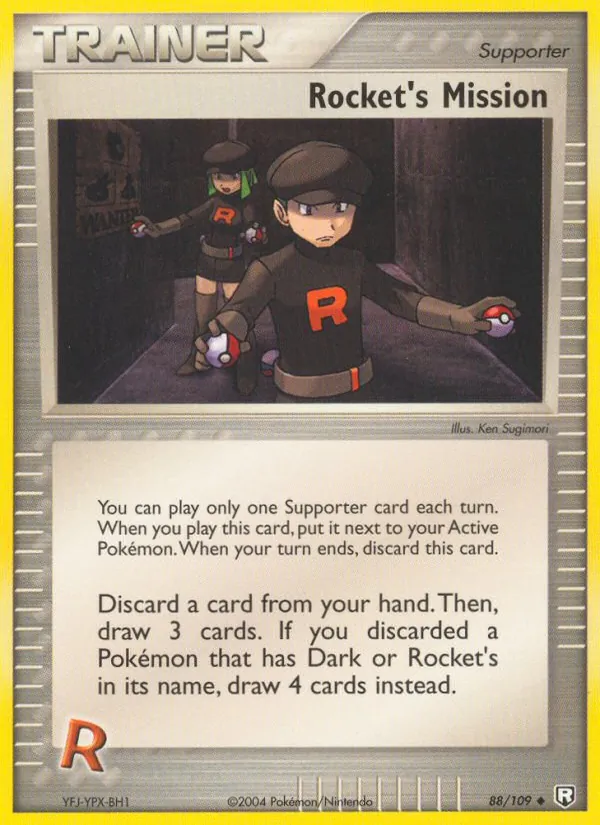 Rocket's Mission Team Rocket Returns 88/109