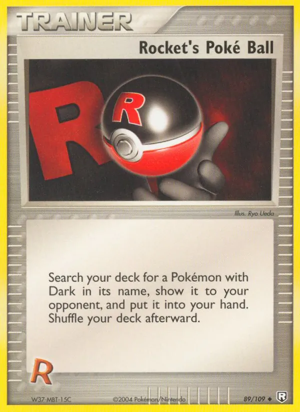 Rocket's Poké Ball Team Rocket Returns 89/109