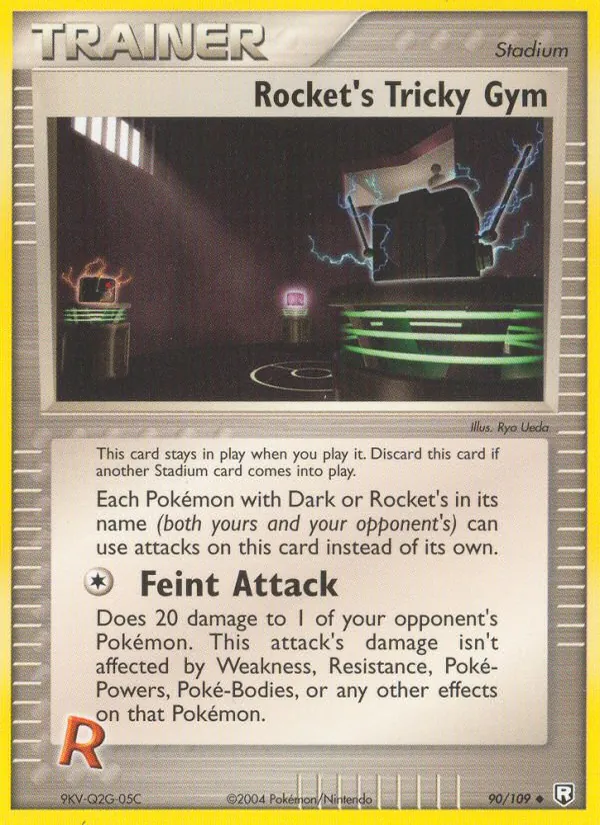Rocket's Tricky Gym Team Rocket Returns 90/109