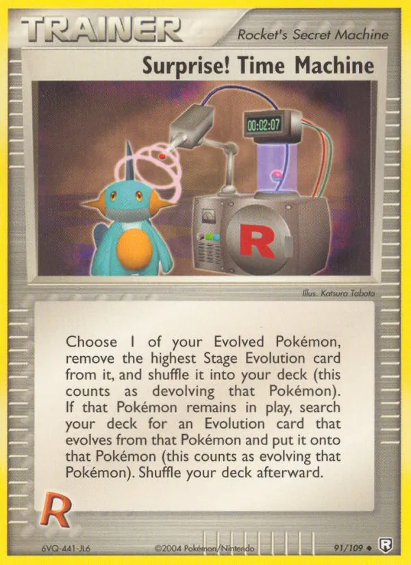Surprise! Time Machine Team Rocket Returns 91/109