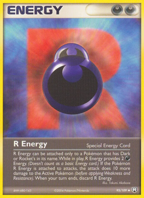 R Energy Team Rocket Returns 95/109